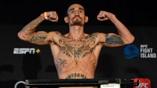 Церемония взвешивания UFC Бойцовский остров 7: Холлоуэй vs Кэттер